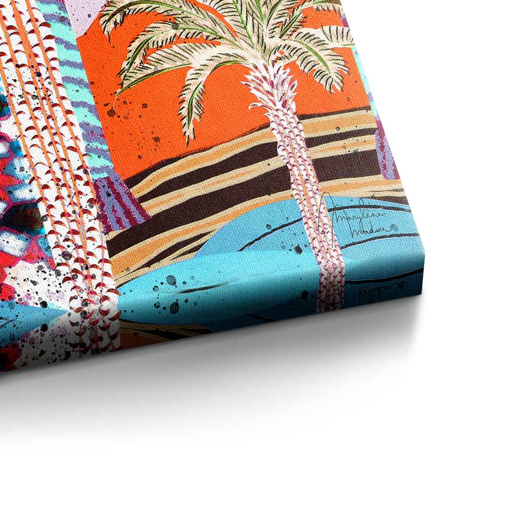 Colorful Palm Tree