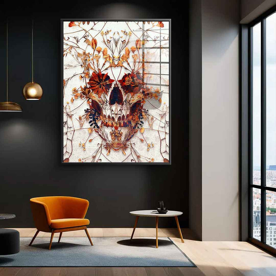 Delicate Skull – szkło akrylowe
