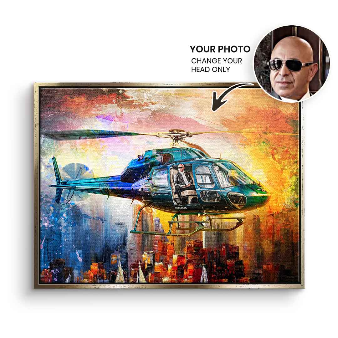 Helicopter Flight - customizable