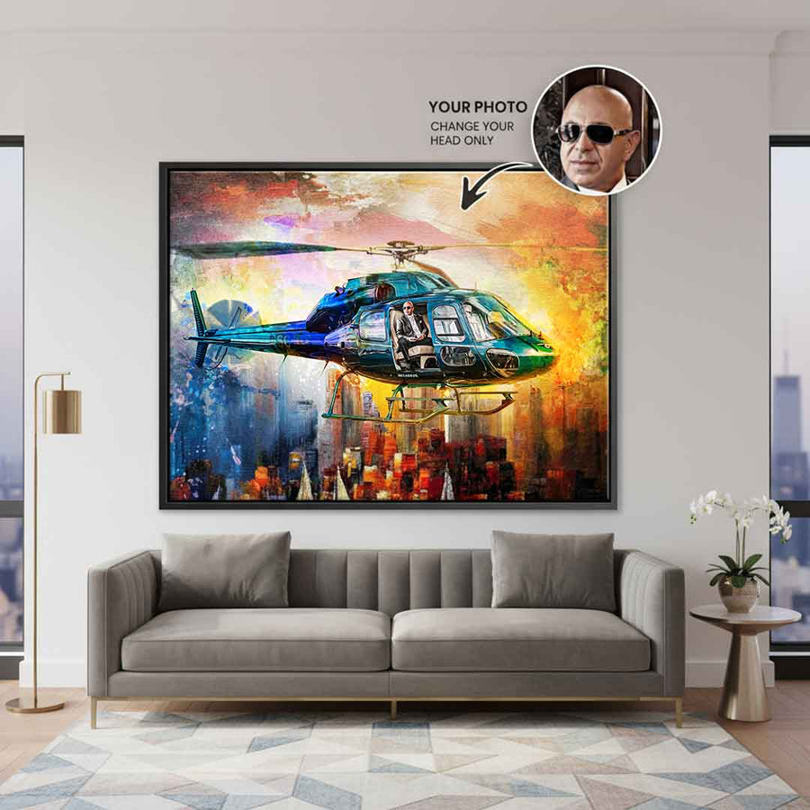 Lot helikopterem - Personalizowany