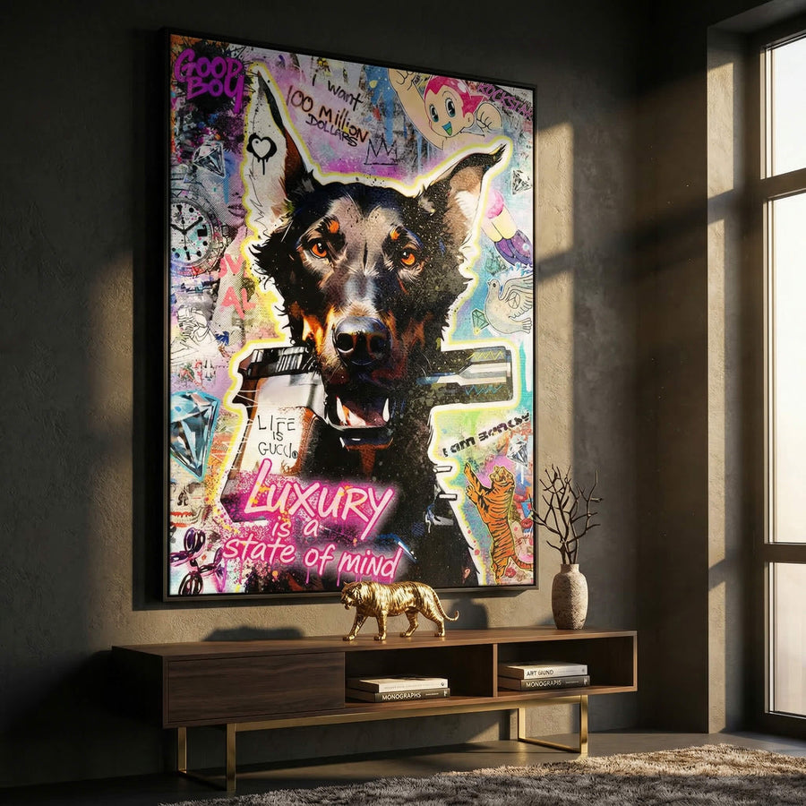 Luksusowy Doberman