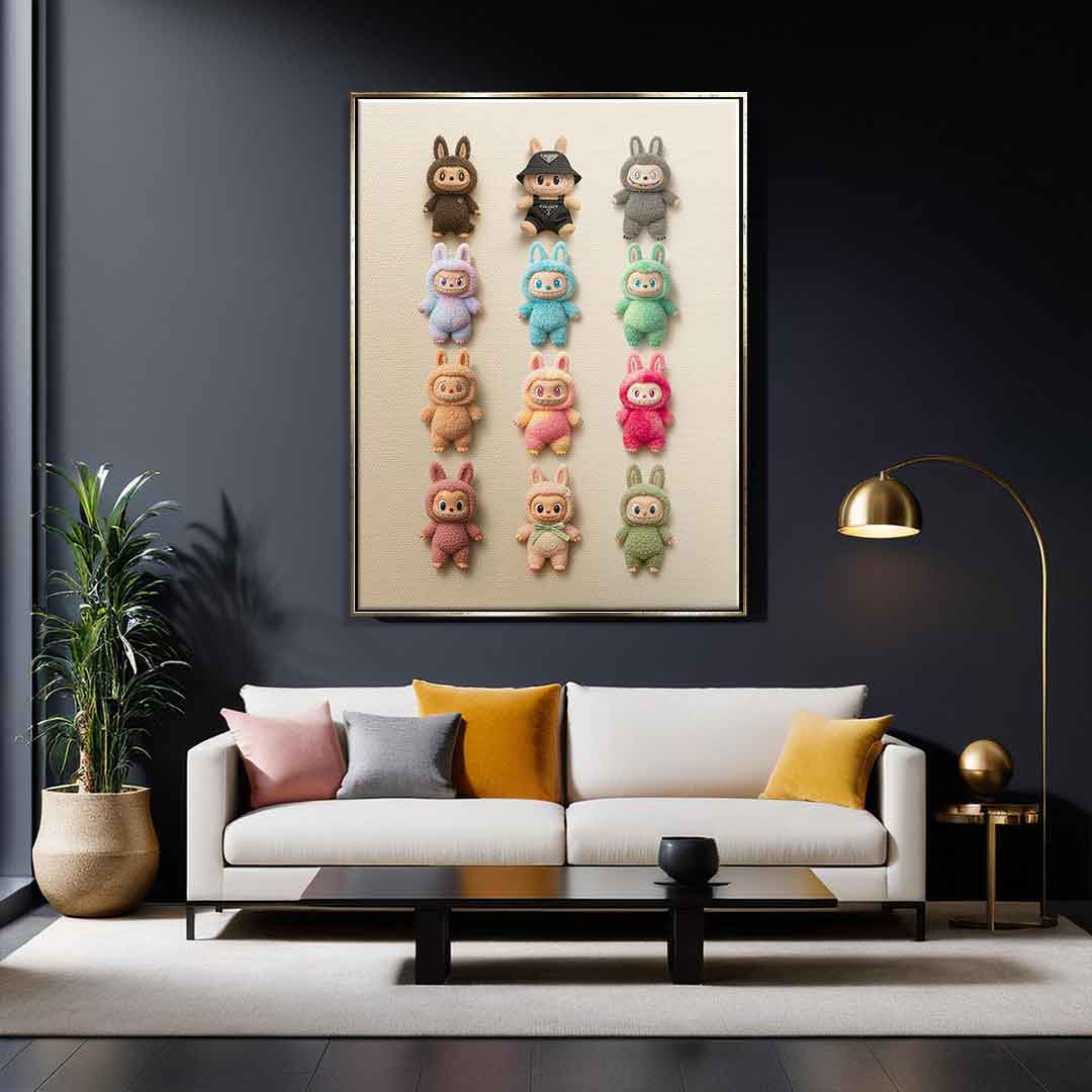 Kolekcja Flat Labubu