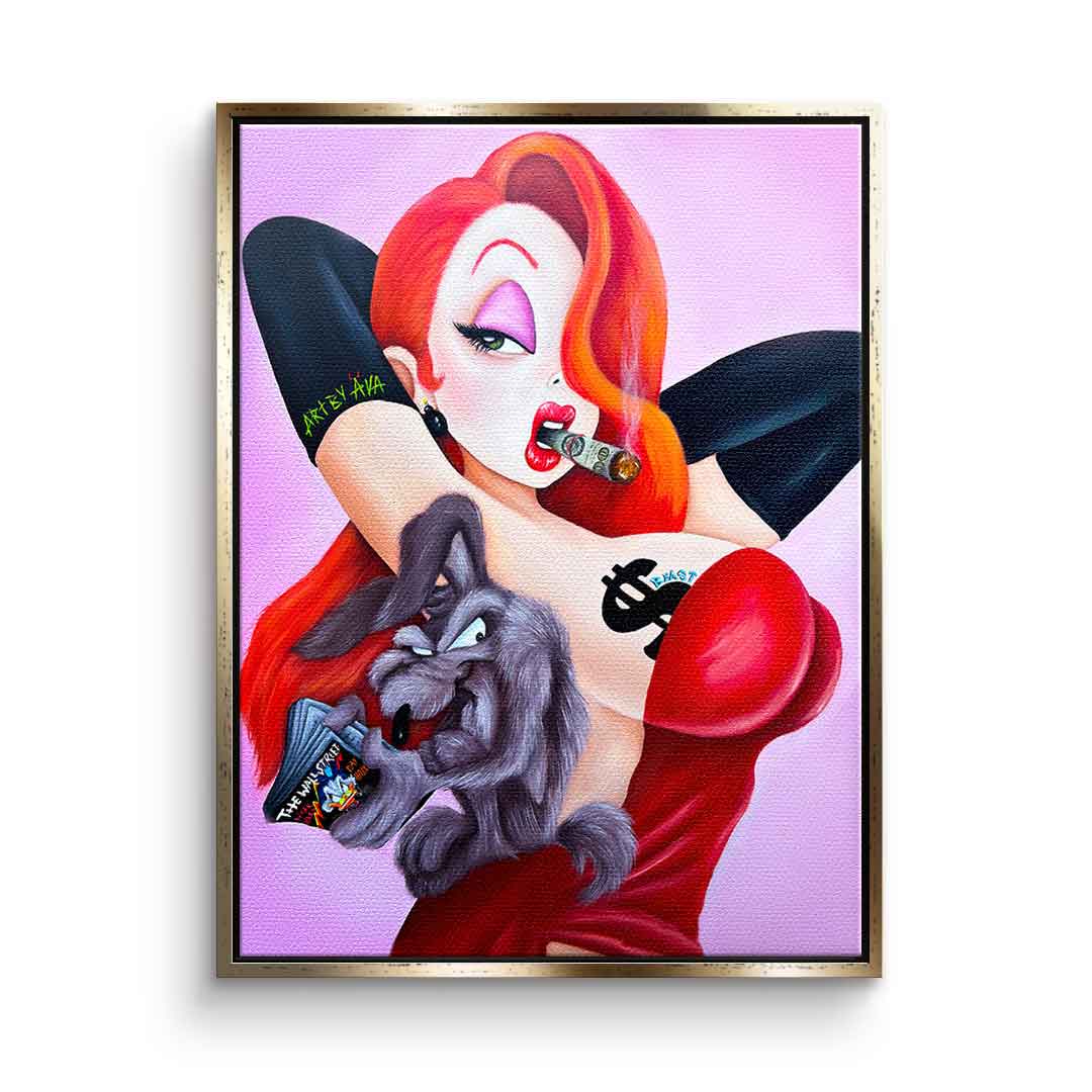 Pozująca Jessica Rabbit