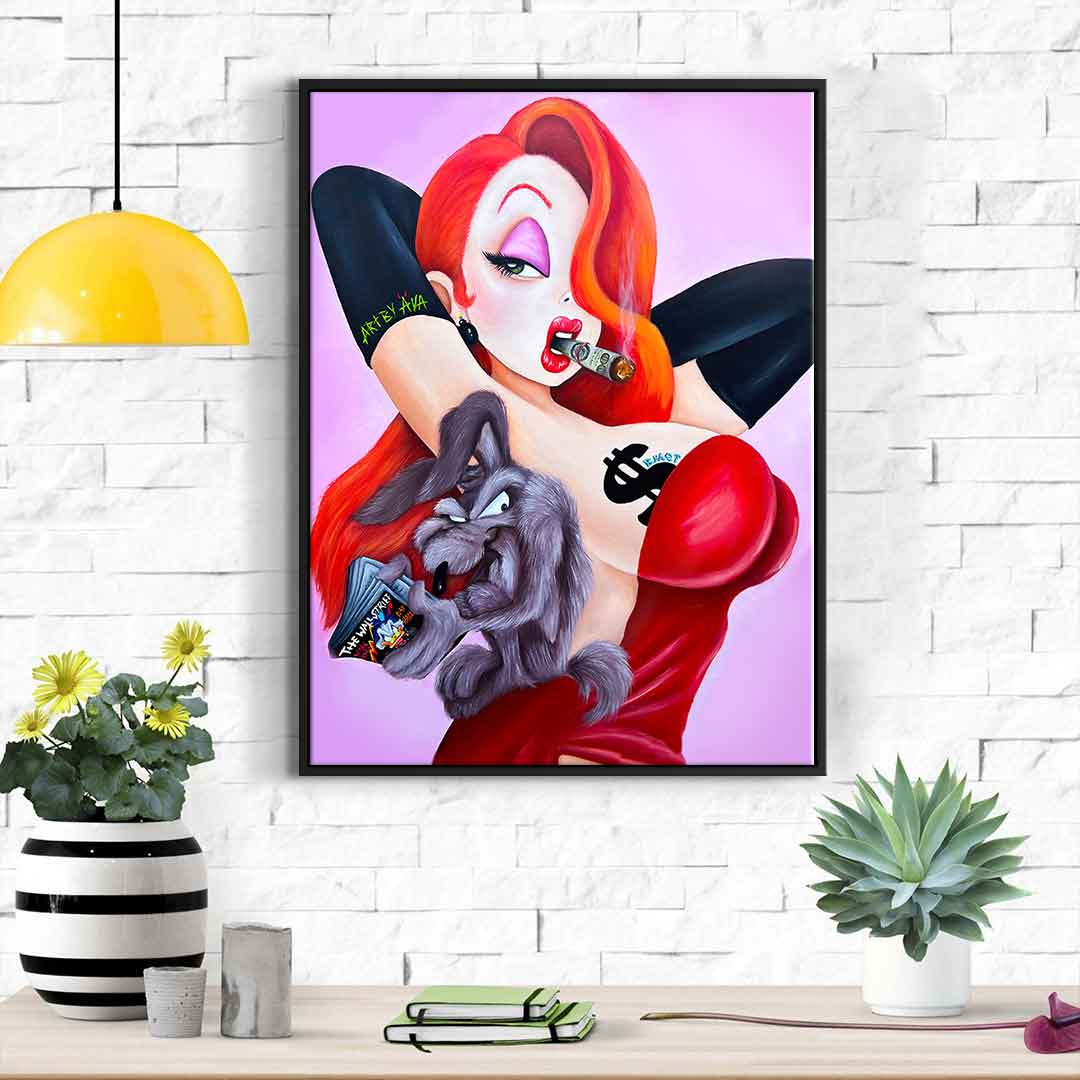 Pozująca Jessica Rabbit