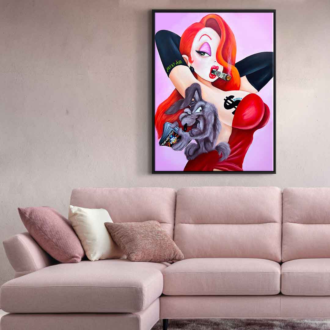 Pozująca Jessica Rabbit