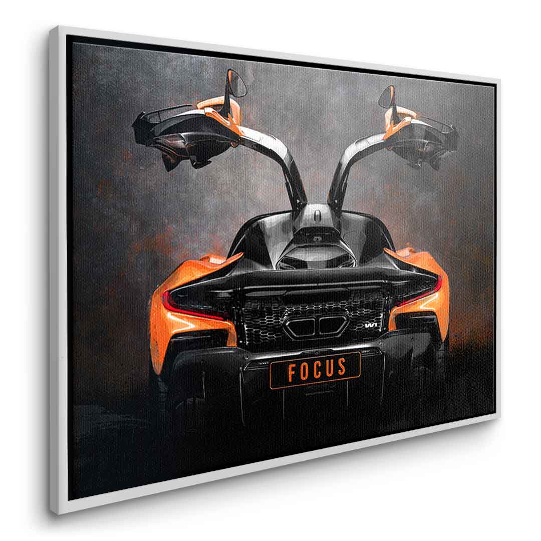 McLaren z tyłu