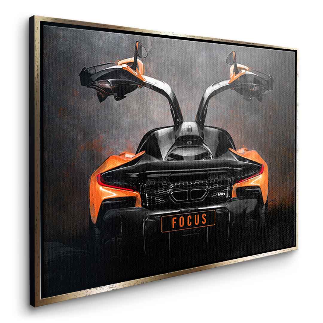 McLaren z tyłu