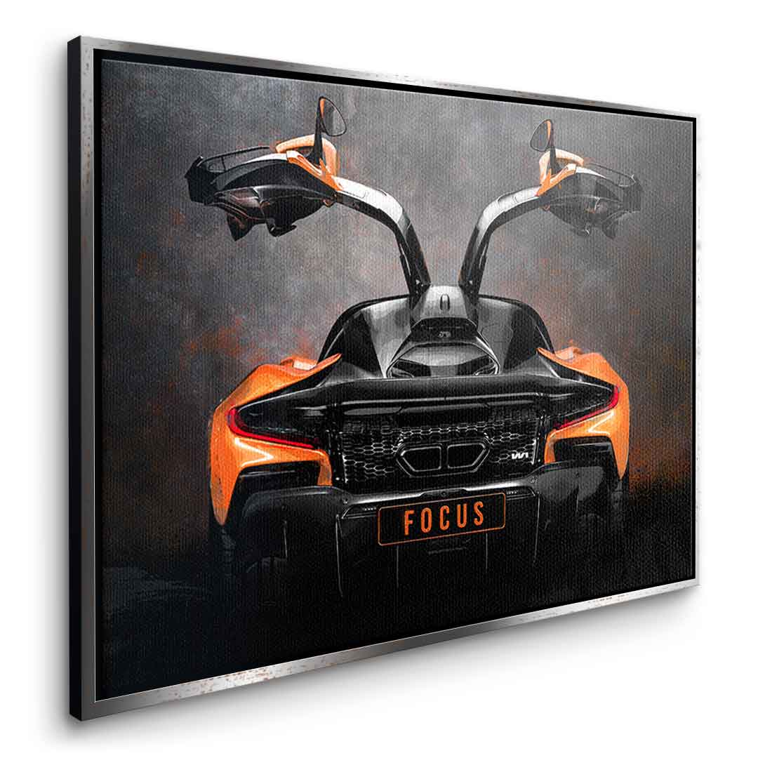 McLaren z tyłu