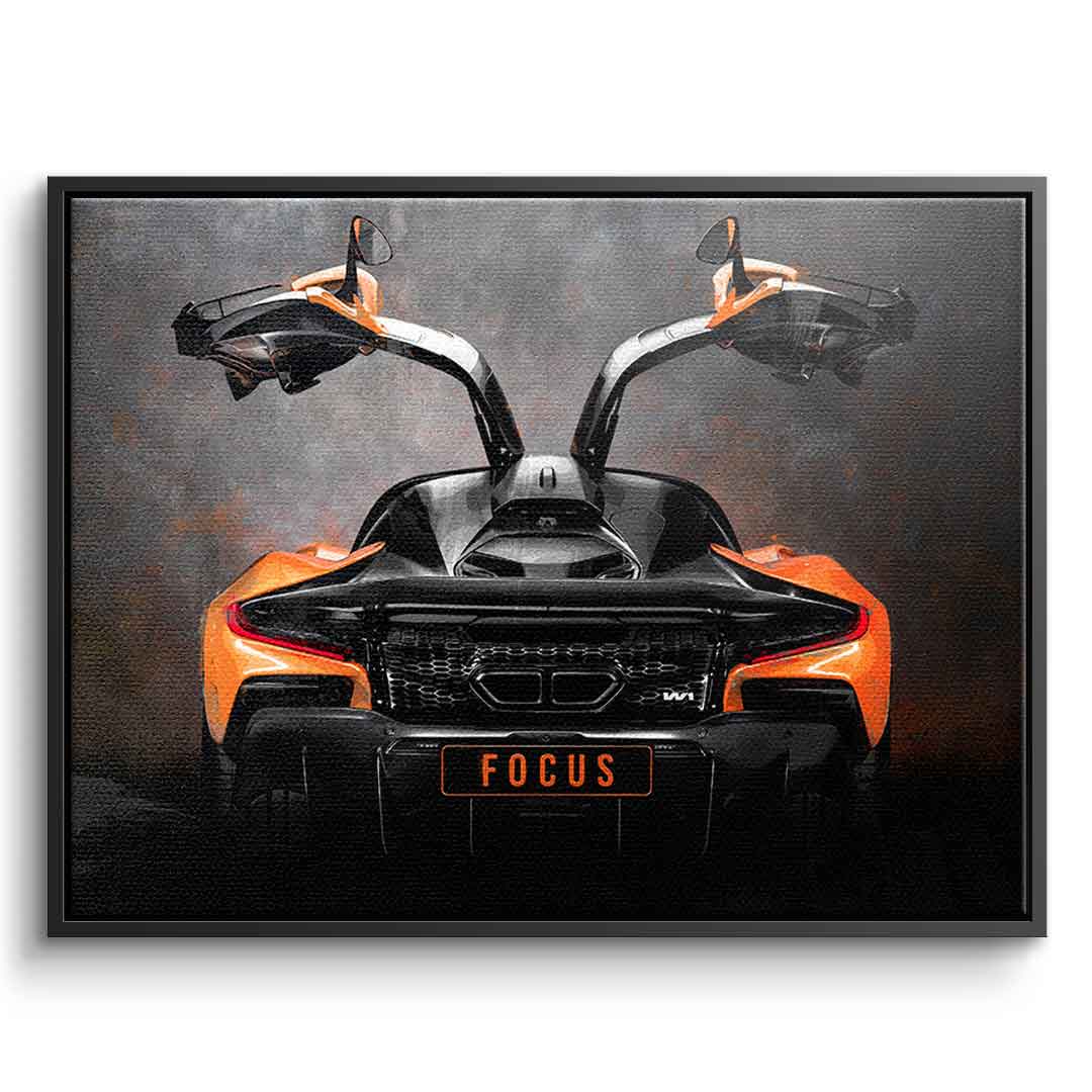 McLaren z tyłu