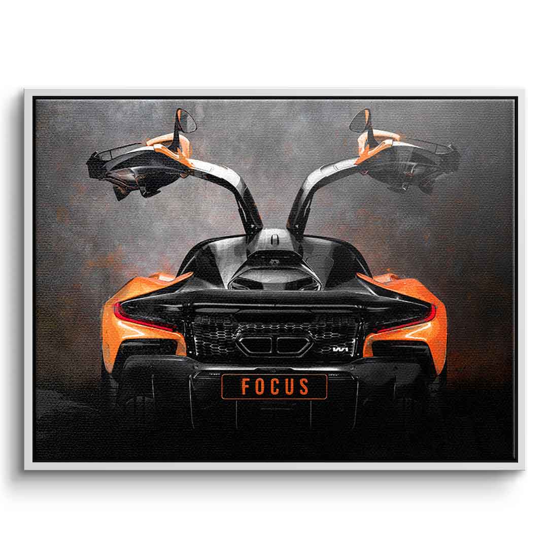 McLaren z tyłu