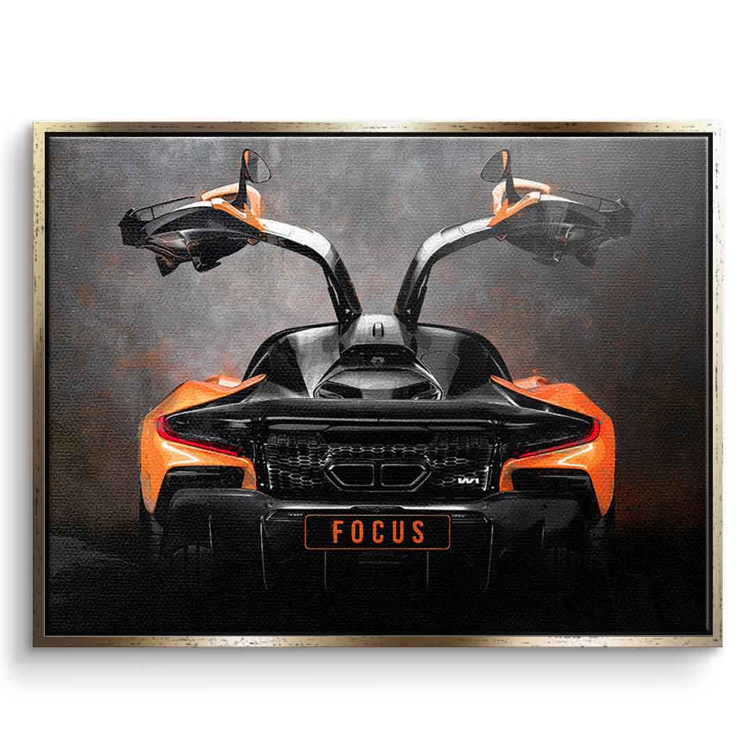 McLaren z tyłu