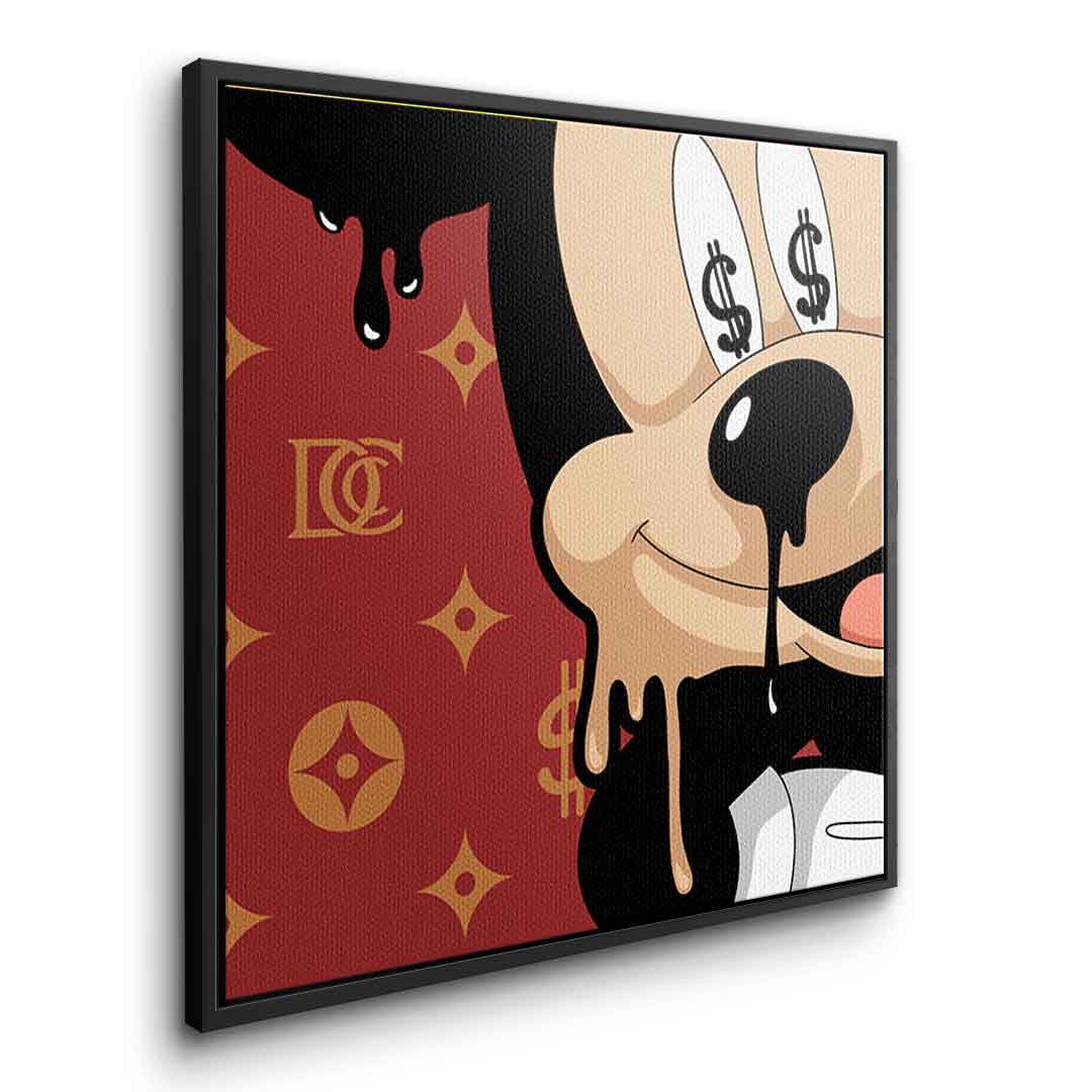 Melting Mickey - Quadrat Edition