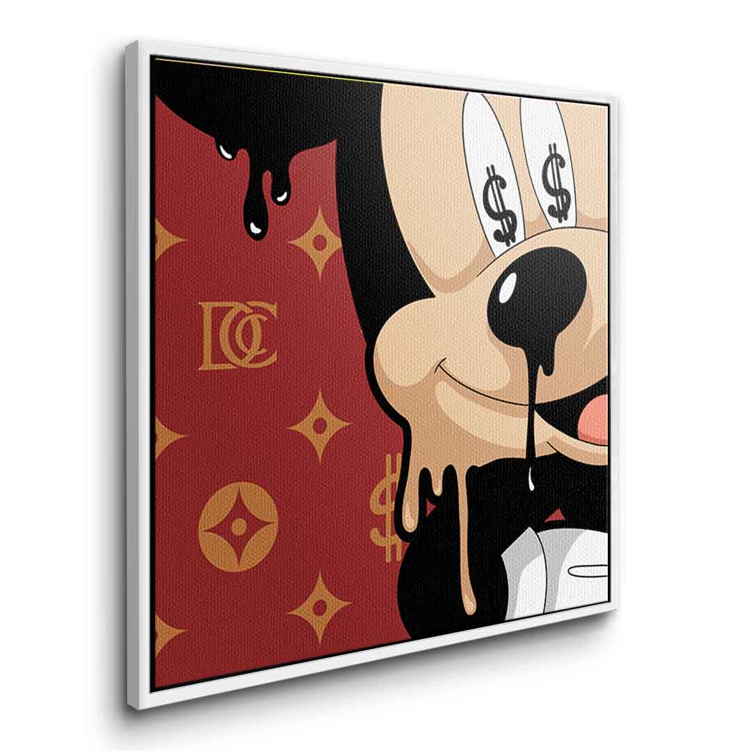 Melting Mickey - Quadrat Edition