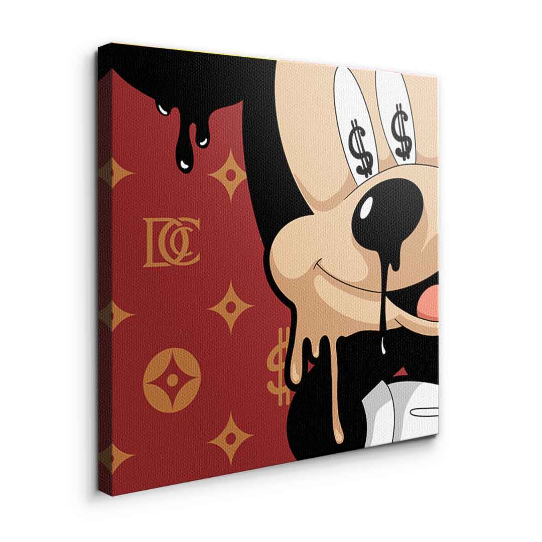 Melting Mickey - Quadrat Edition