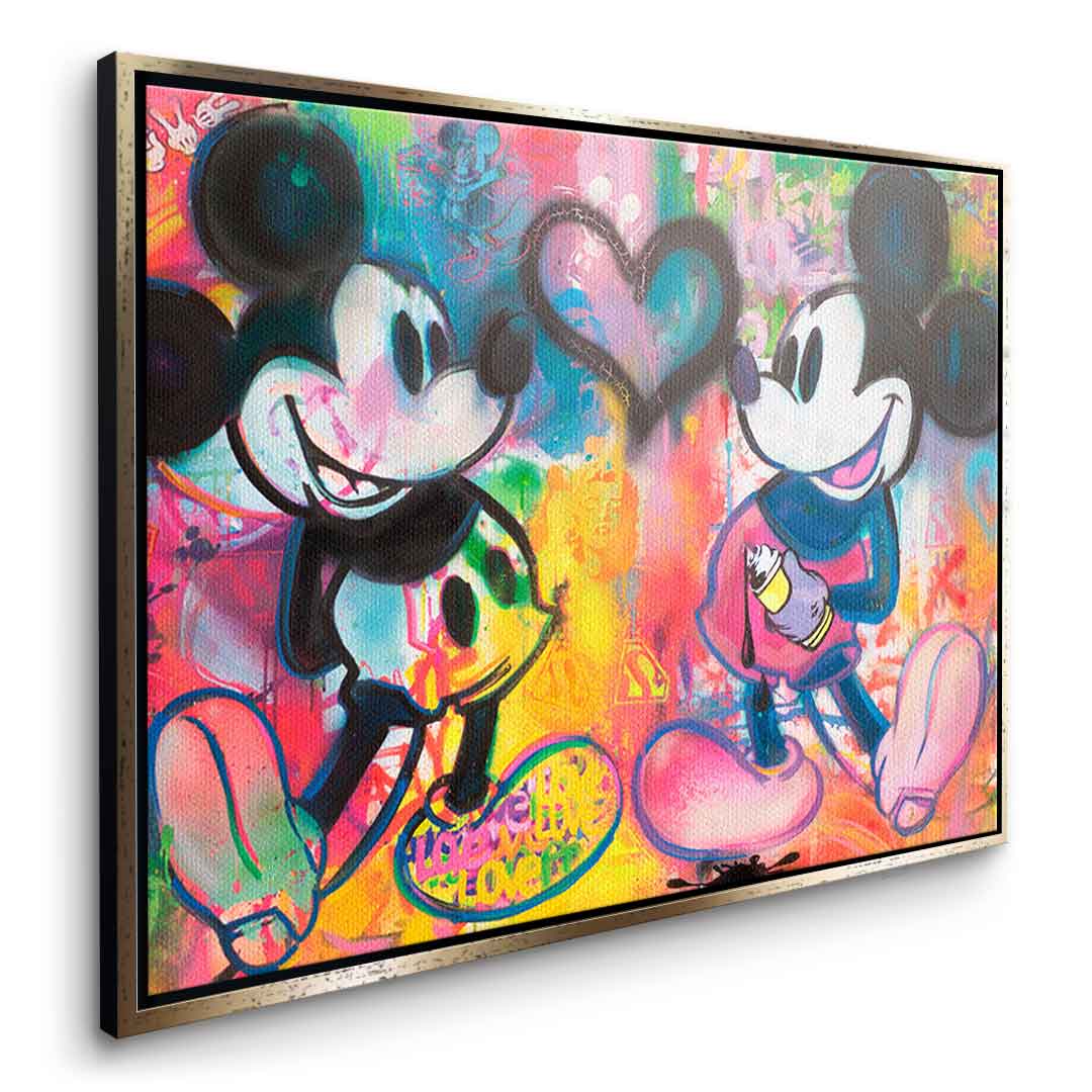 Mickey Sprayed