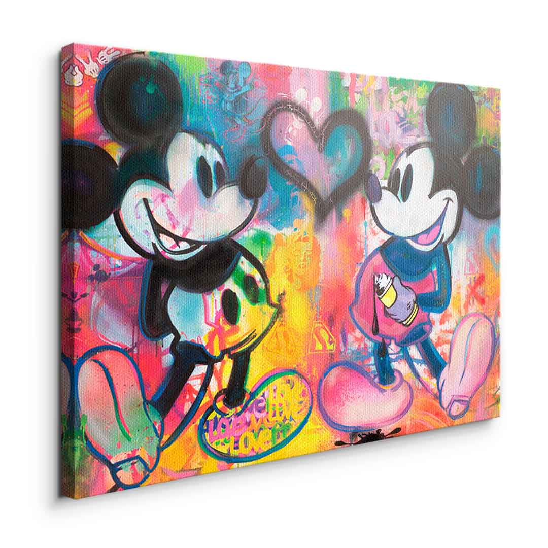 Mickey Sprayed
