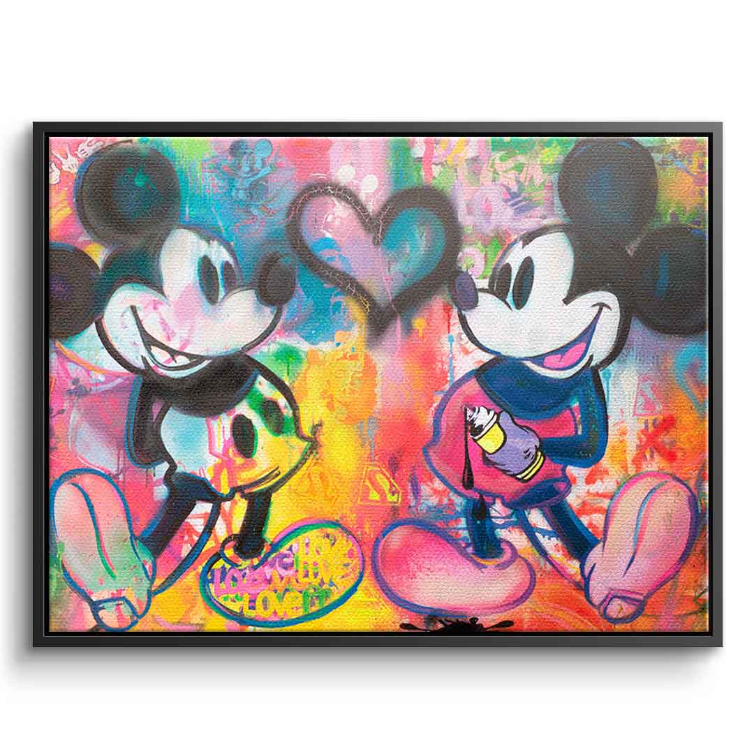 Mickey Sprayed