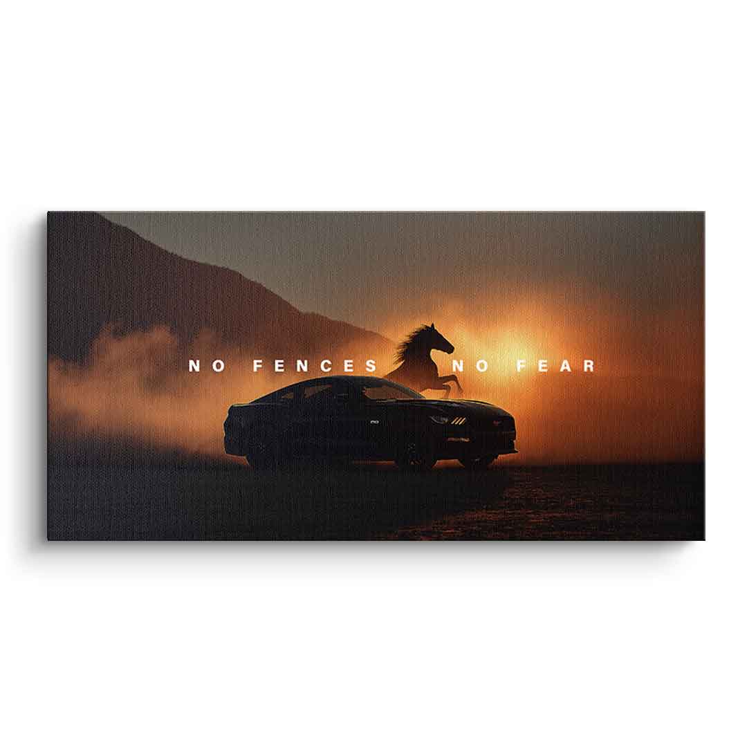 Bez ogrodzeń, bez strachu (Ford Mustang)