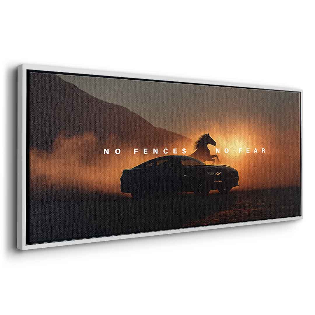 Bez ogrodzeń, bez strachu (Ford Mustang)