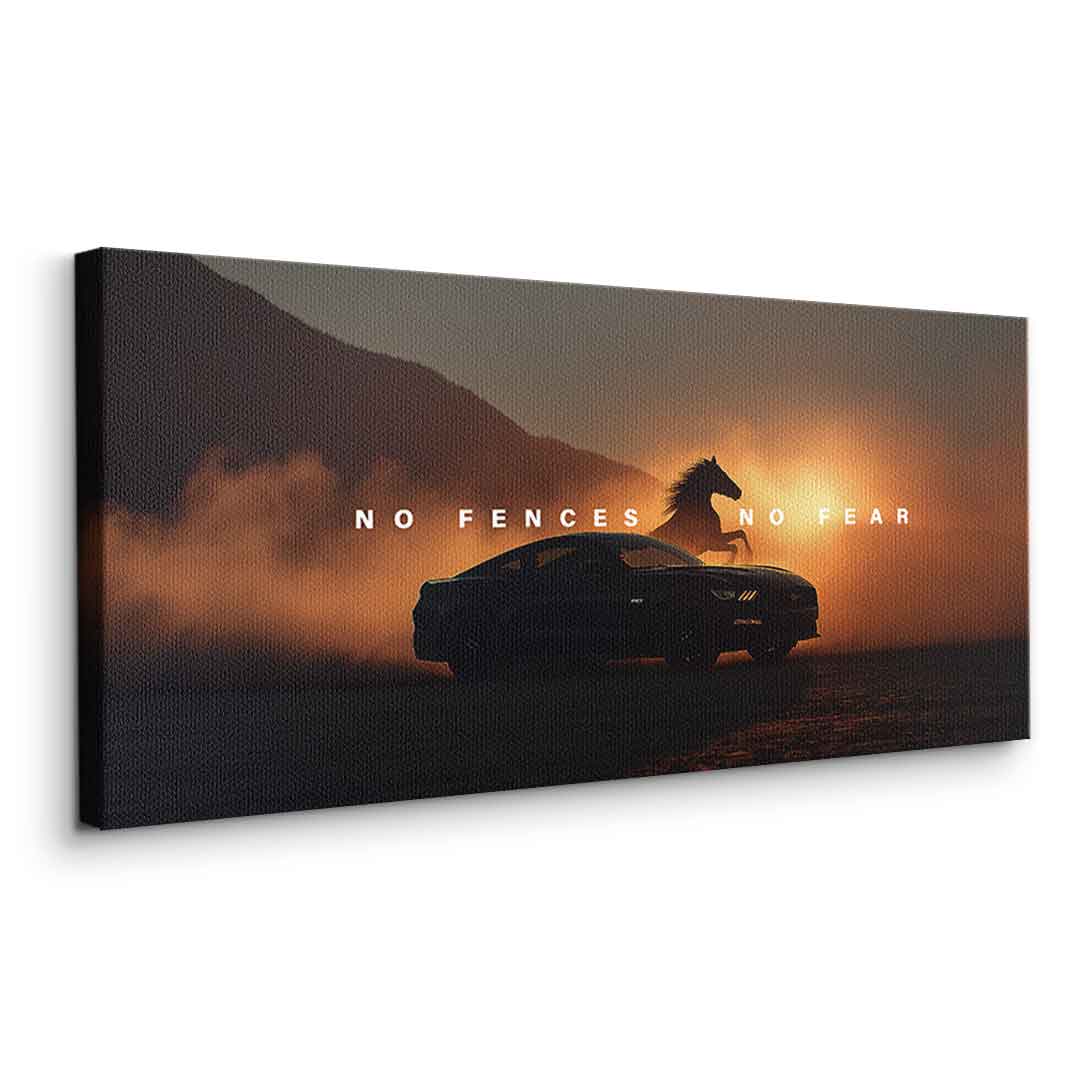Bez ogrodzeń, bez strachu (Ford Mustang)