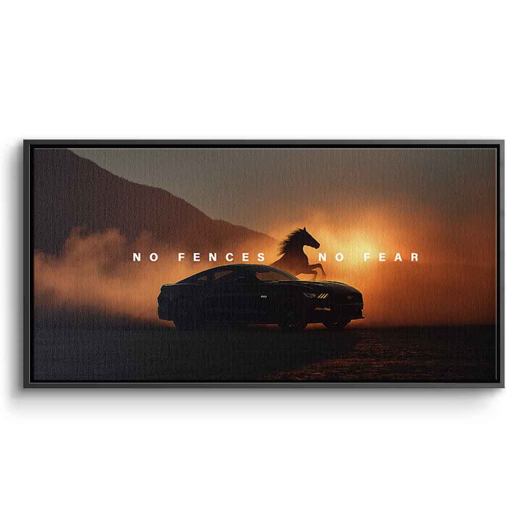 Bez ogrodzeń, bez strachu (Ford Mustang)