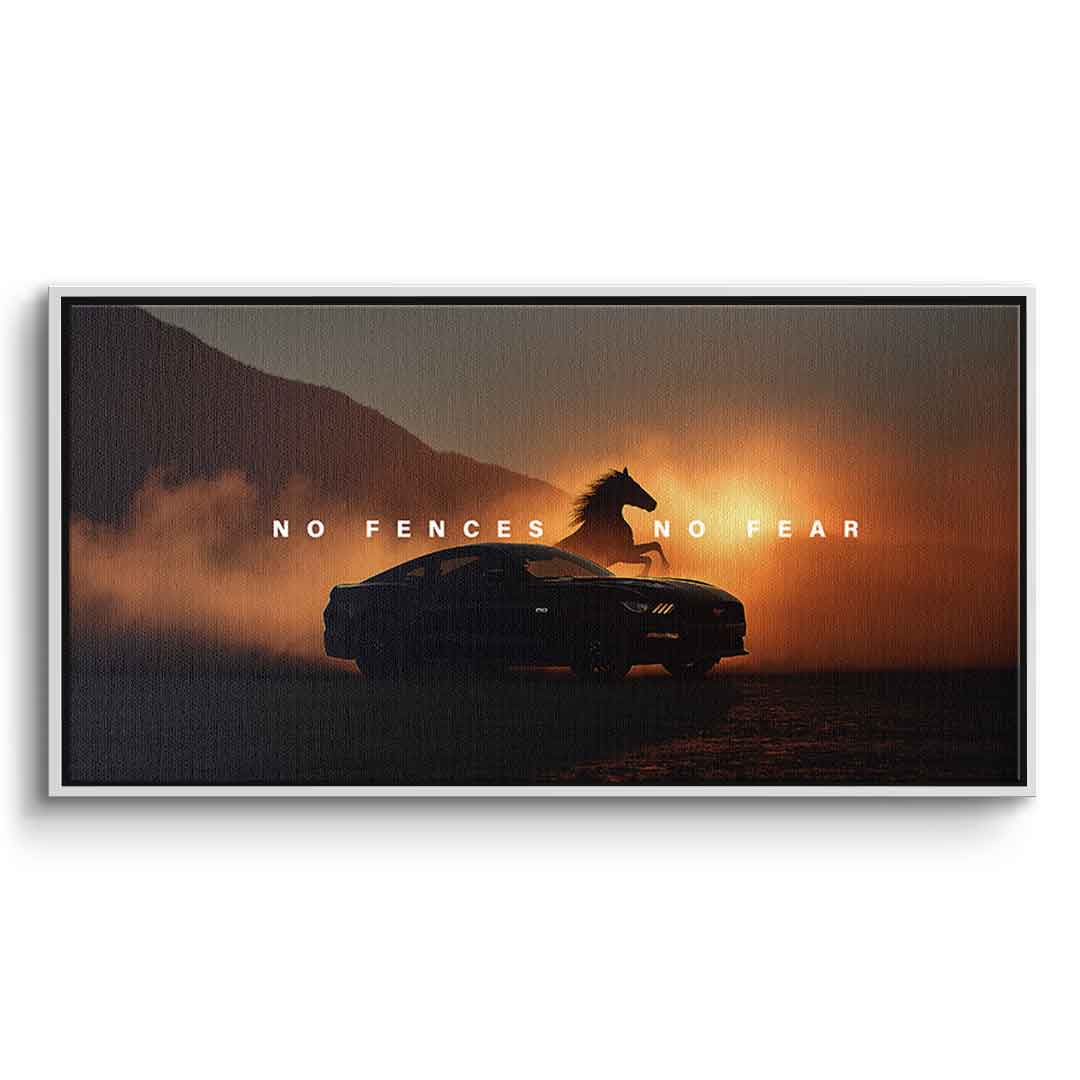Bez ogrodzeń, bez strachu (Ford Mustang)