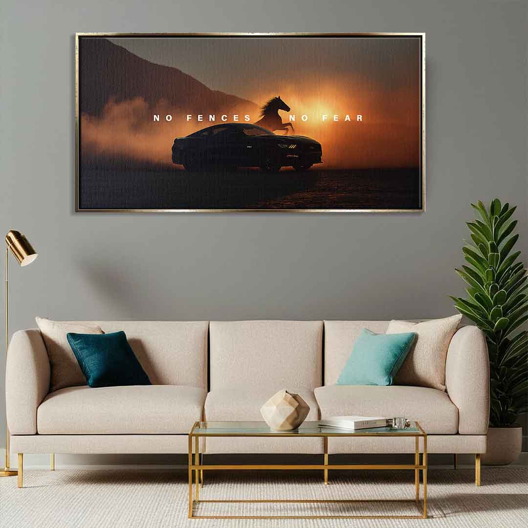 Bez ogrodzeń, bez strachu (Ford Mustang)