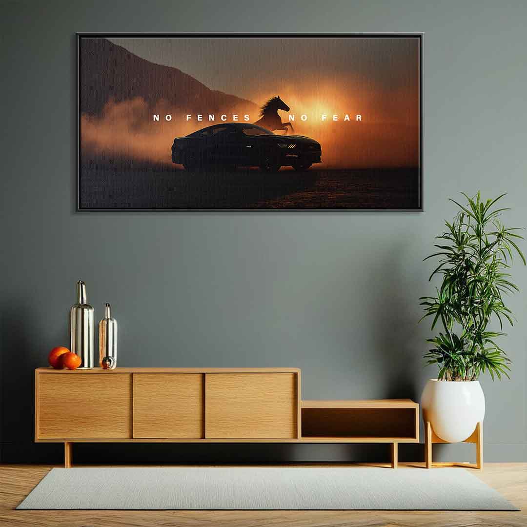 Bez ogrodzeń, bez strachu (Ford Mustang)