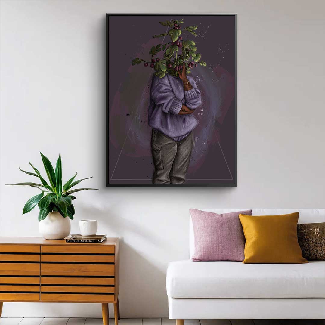 Purple Flower Head