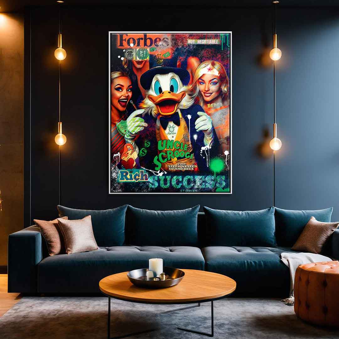 SCROOGE MCDUCK MAN OF STEEL