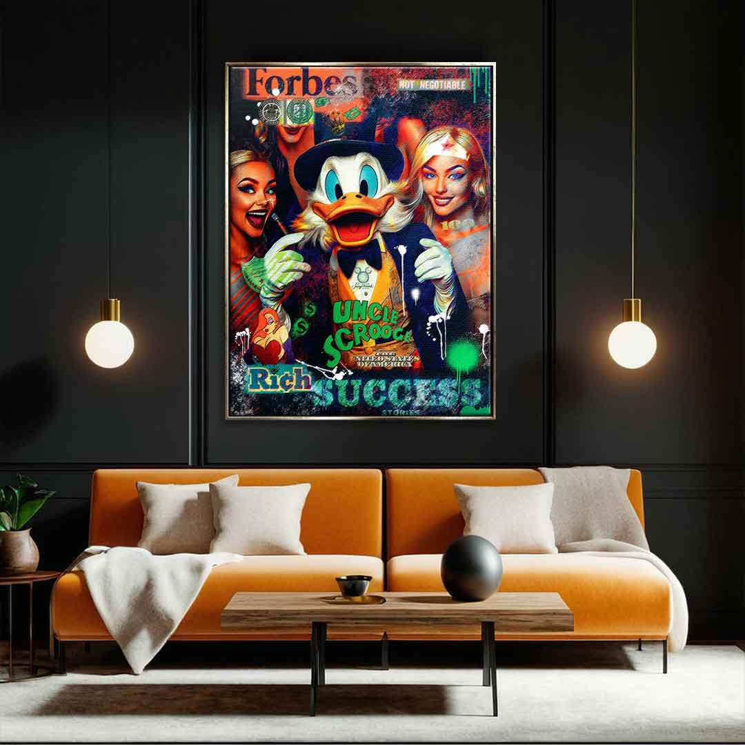 SCROOGE MCDUCK MAN OF STEEL