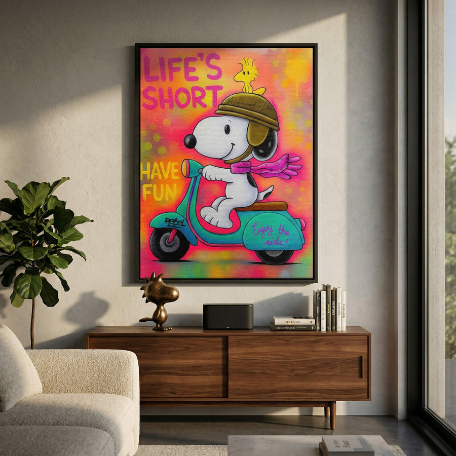 Snoopy Vespa