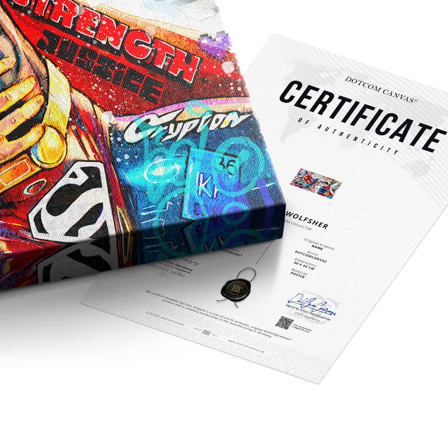 Superman meets Spiderman