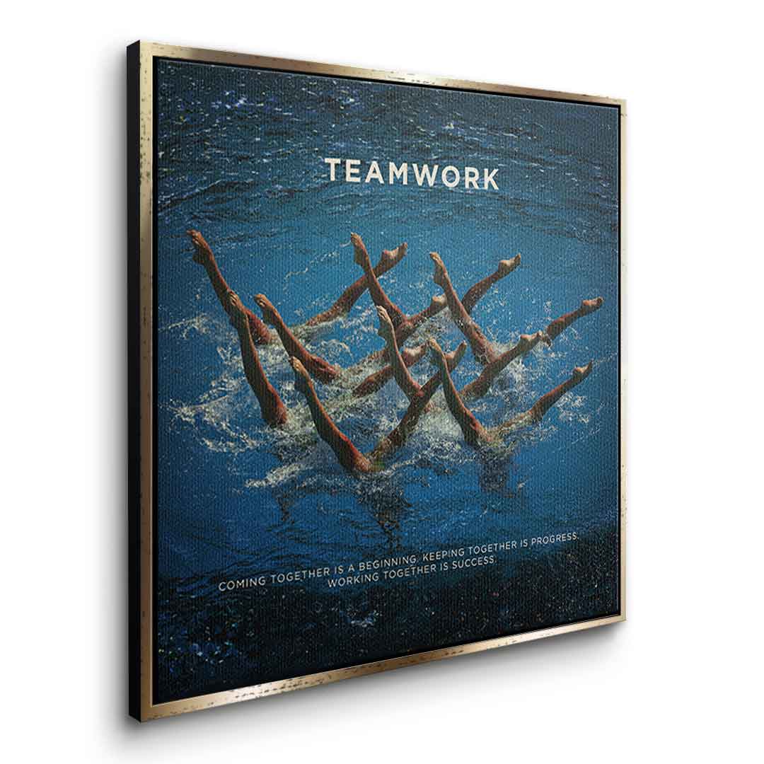 Teamwork #Swimming - Square Edition