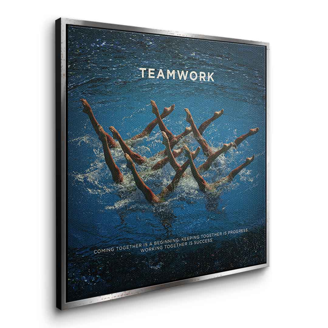 Teamwork #Swimming - Square Edition