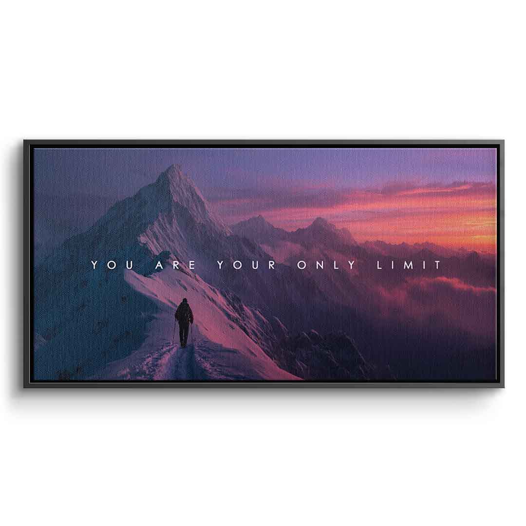 You are your only limit.
