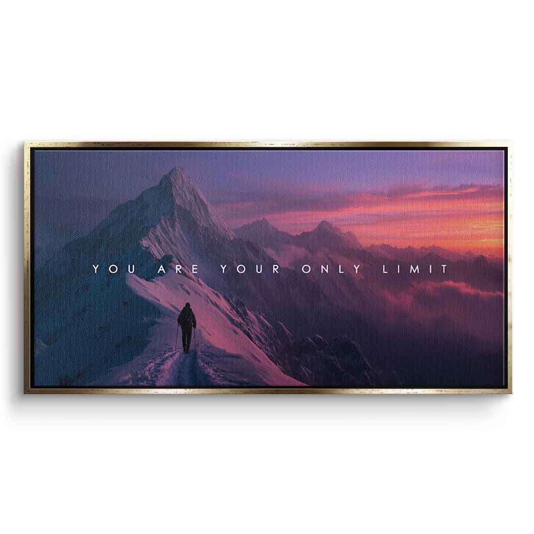 You are your only limit.