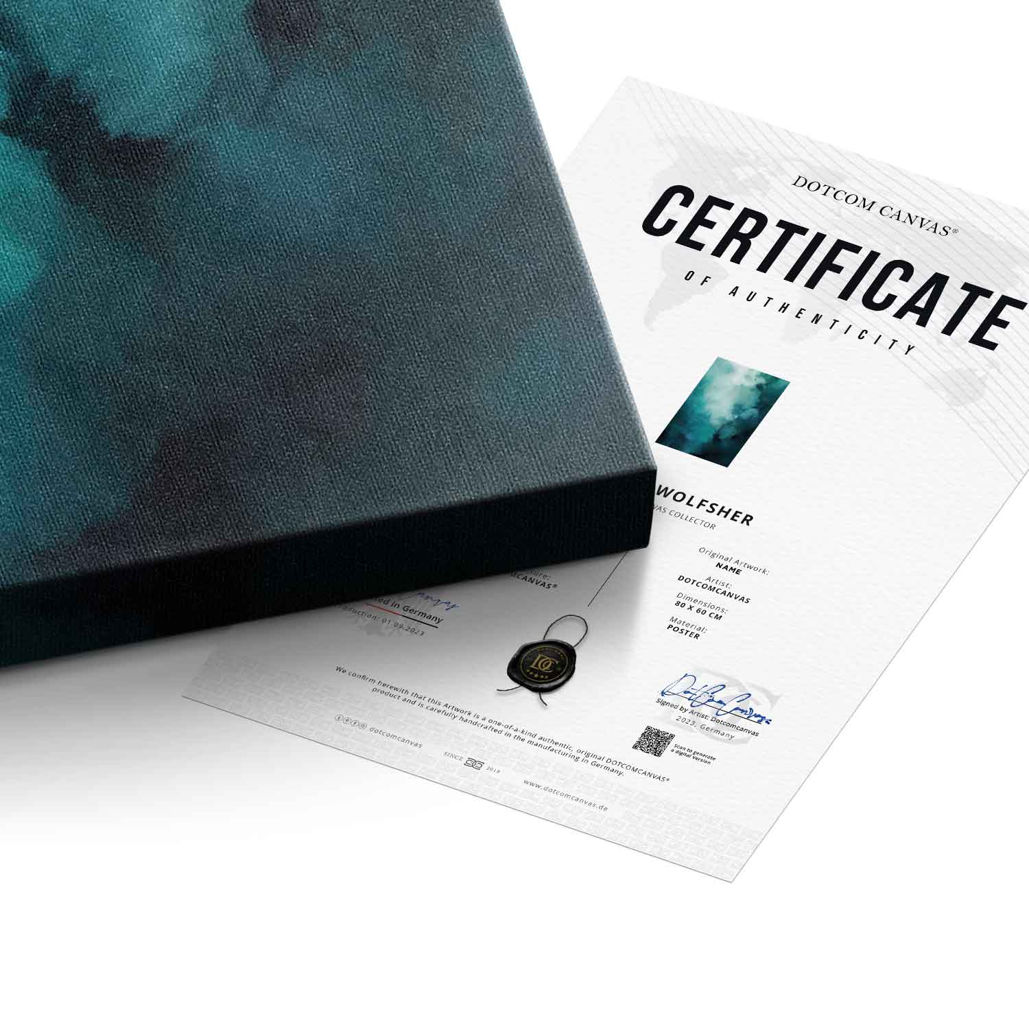 Misty Teal Abyss