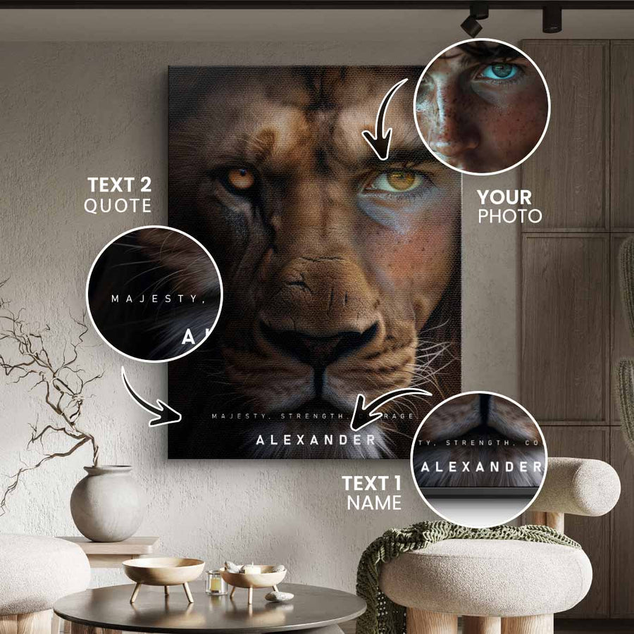 Lion Fusion Personalisierbar