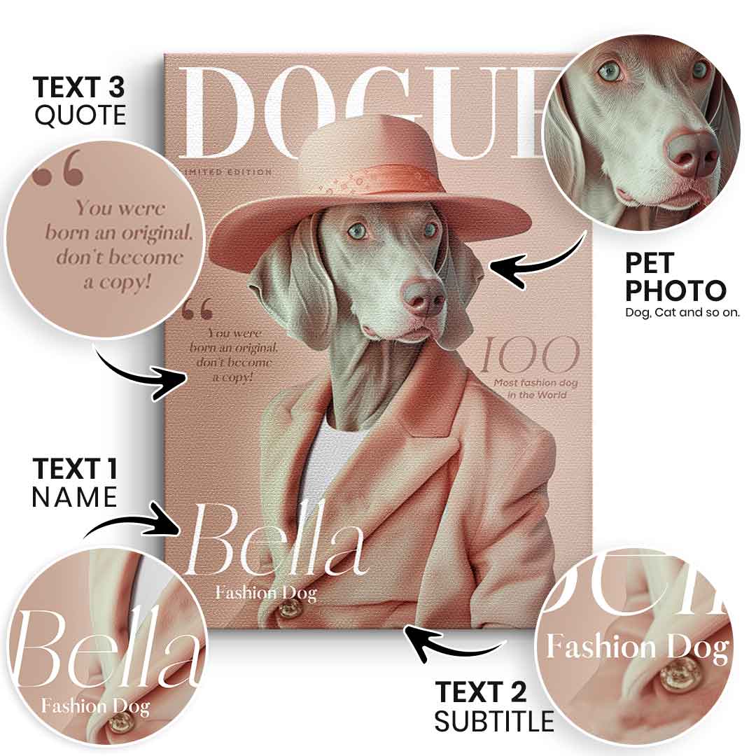 Okładka magazynu - Dogue