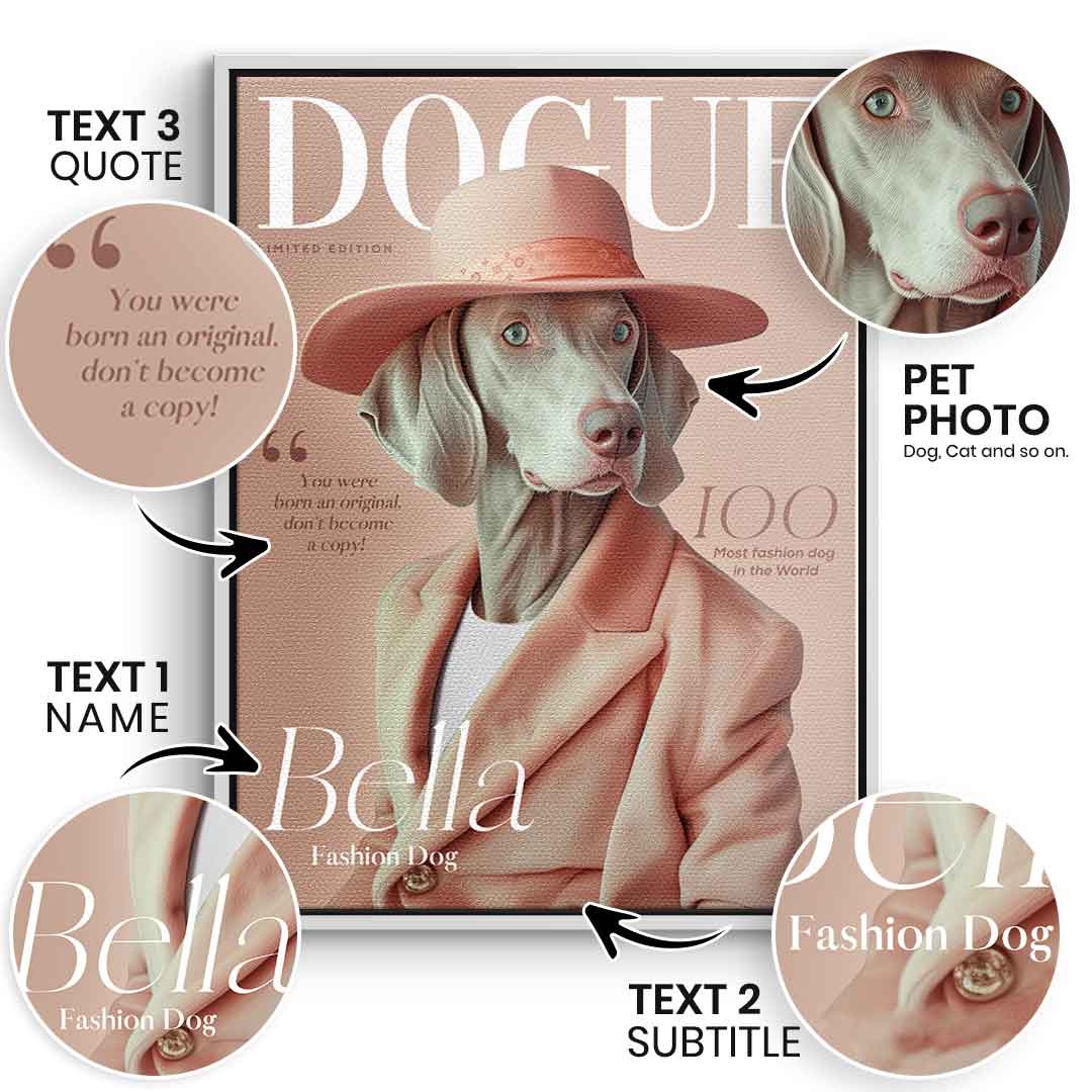 Okładka magazynu - Dogue