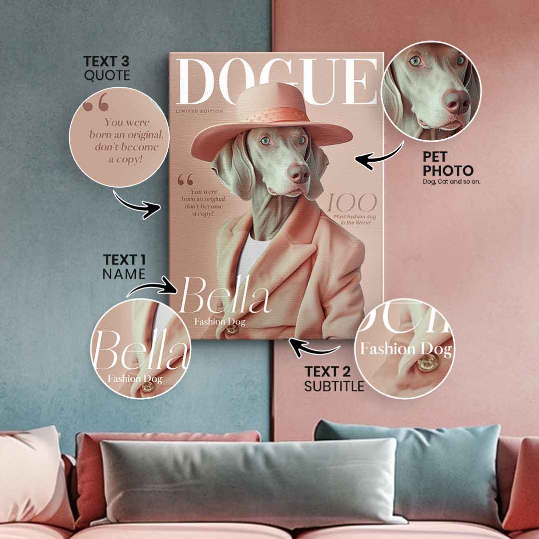 Okładka magazynu - Dogue