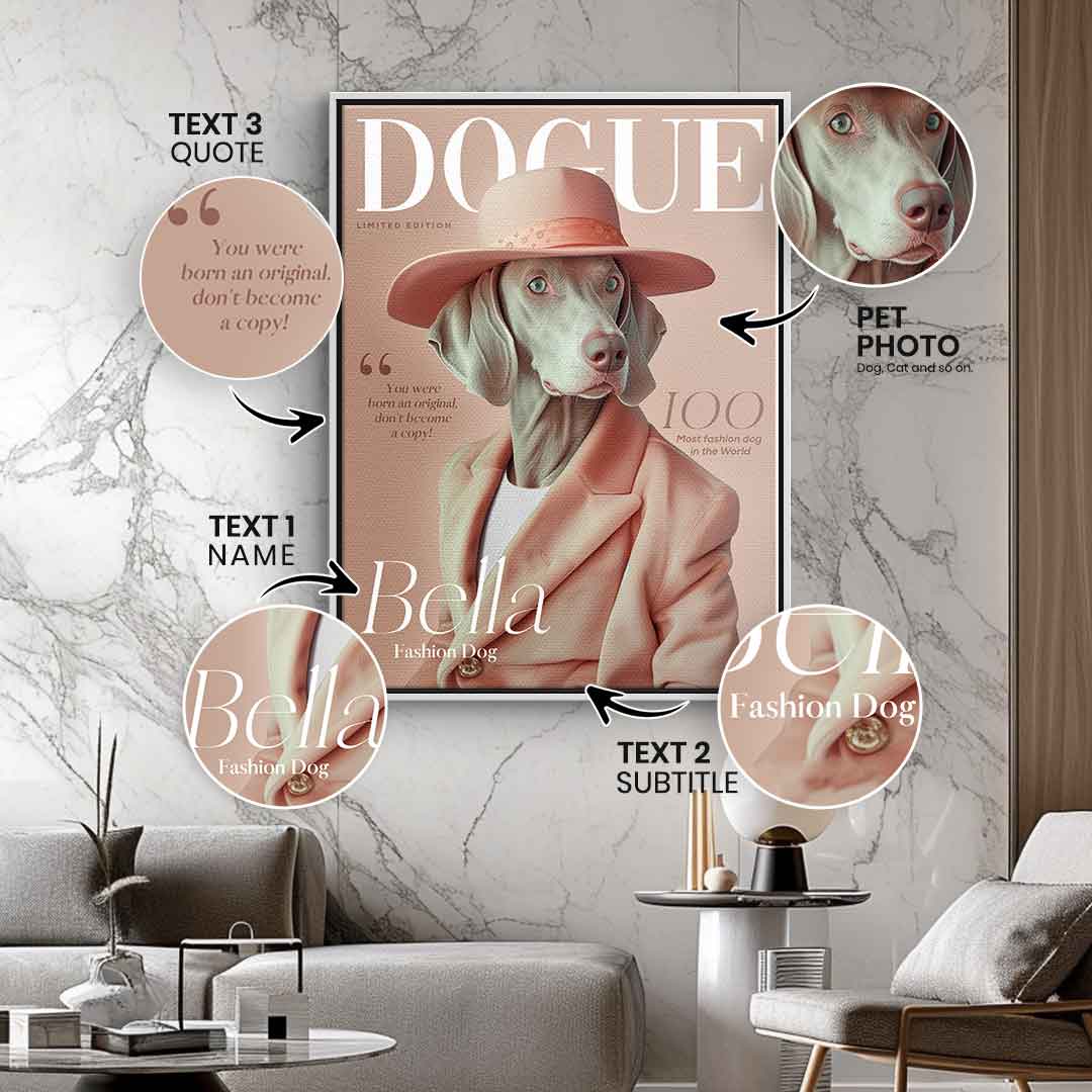 Okładka magazynu - Dogue