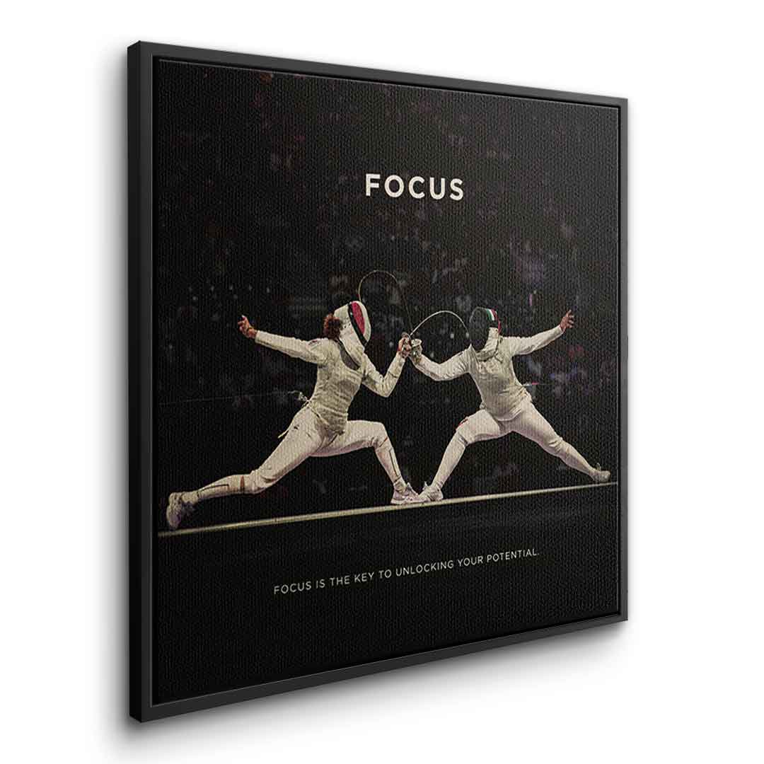 Focus #Fechten - Quadrat Edition