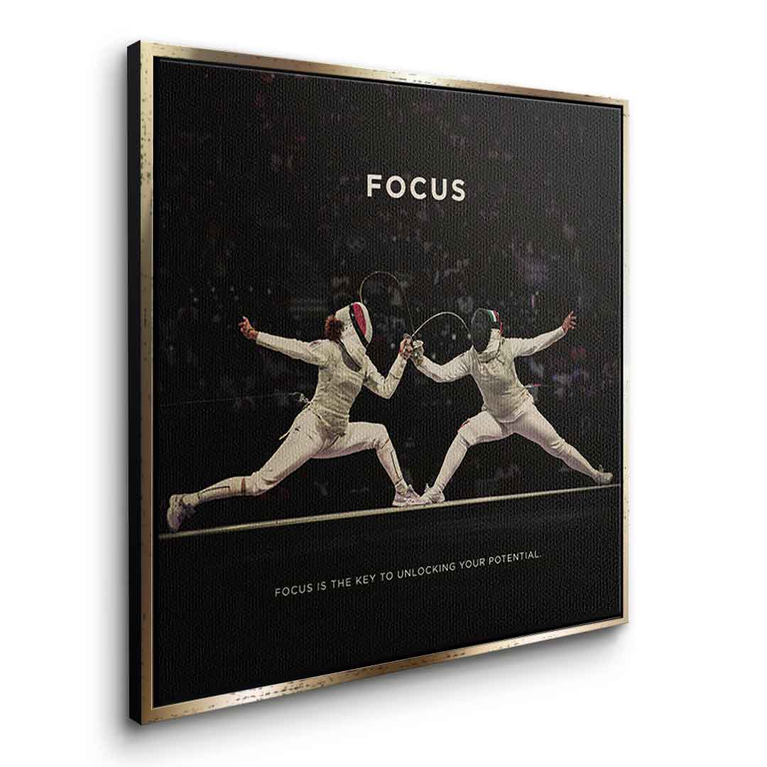 Focus #Fechten - Quadrat Edition