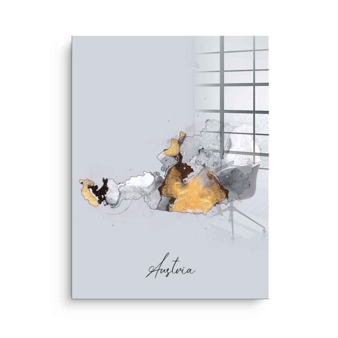 Abstract Countries - Austria - Acrylglas