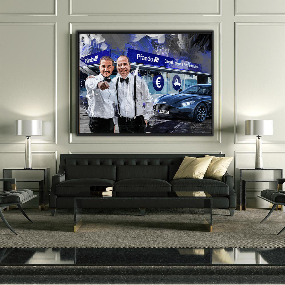 Auftragsarbeit - Pfando Filiale