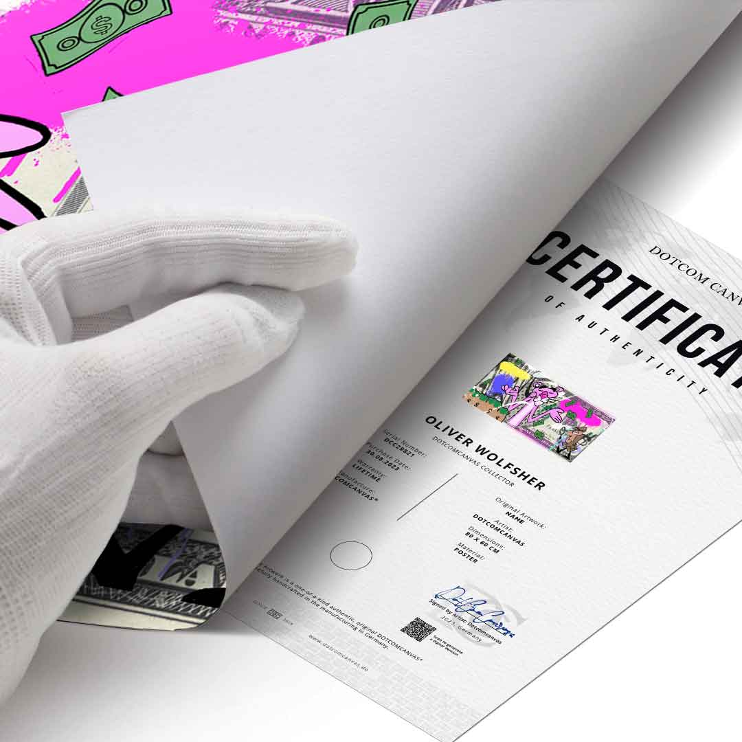 100 Dolarów Pantera – Plakat