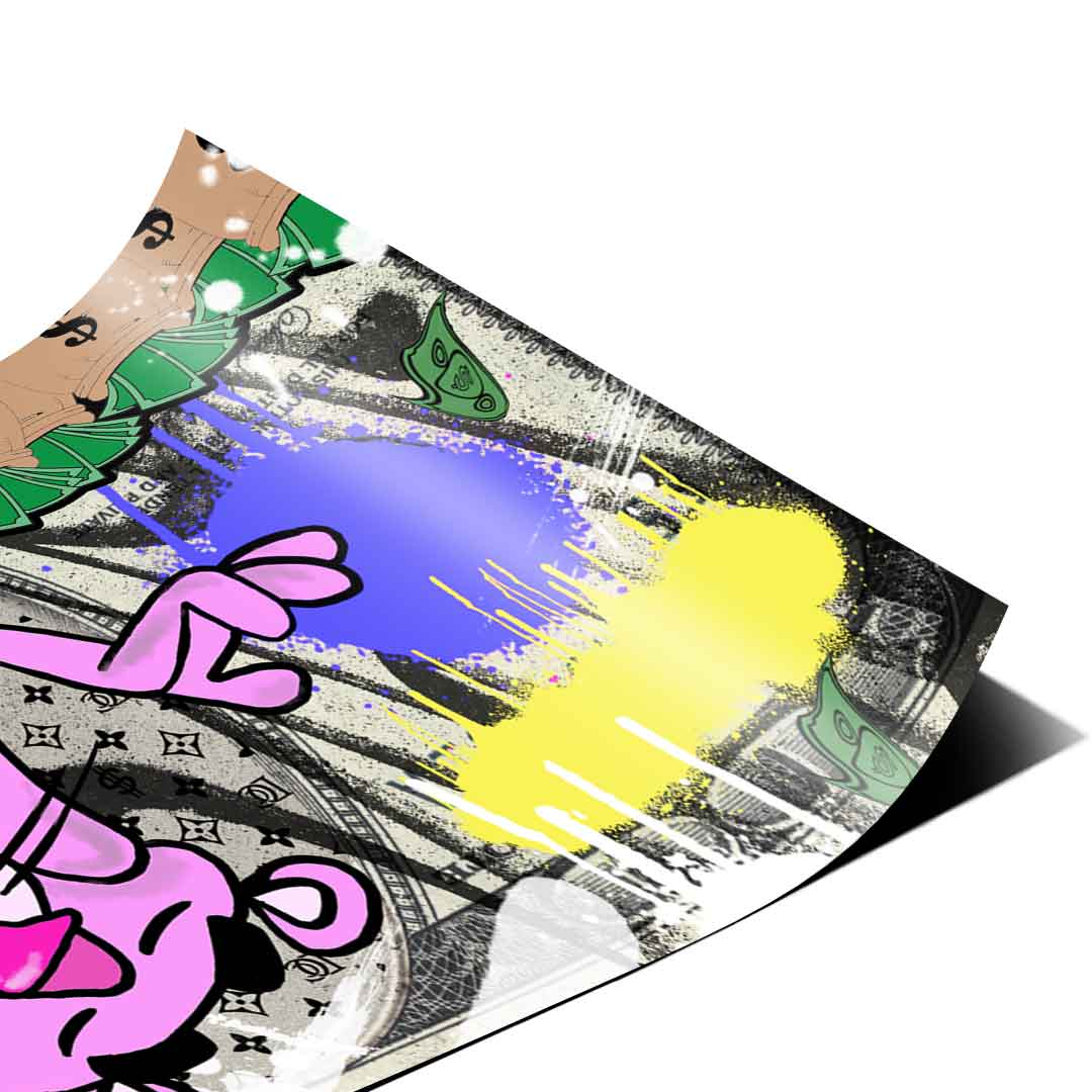 100 Dolarów Pantera – Plakat