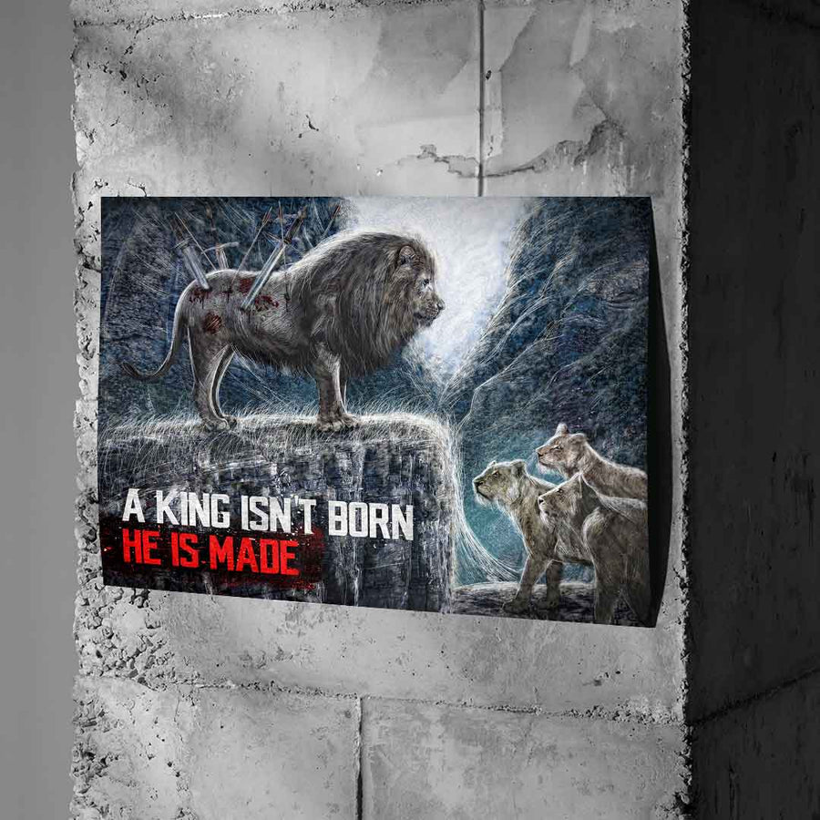 A King is Not Born - Poster